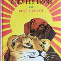 Un petit chien chez les lions